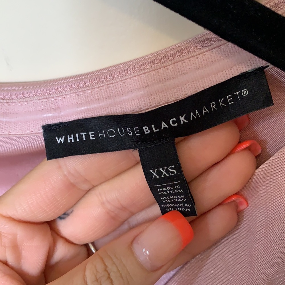 WHBM ONE-SHOULDER TOP - Picture 4 of 4